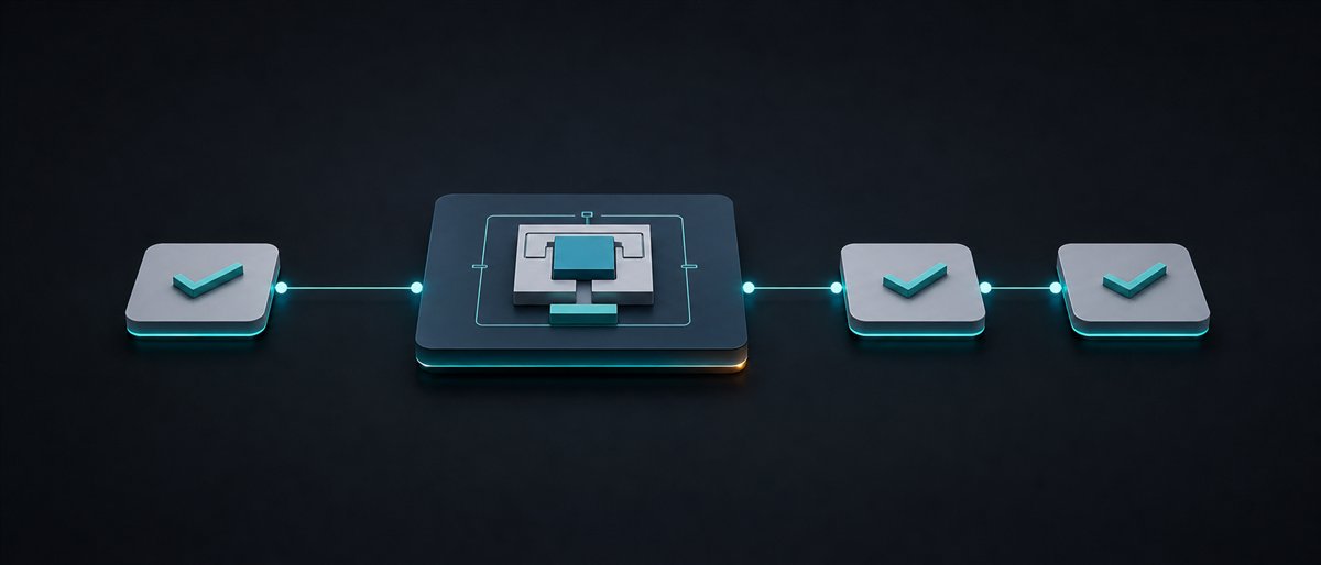 Delivery coordination visual with blueprint and task tiles